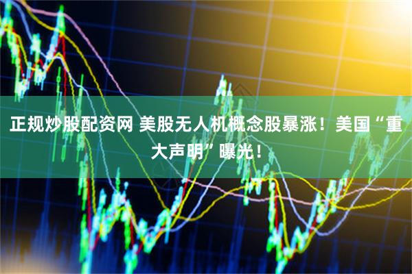 正规炒股配资网 美股无人机概念股暴涨！美国“重大声明”曝光！